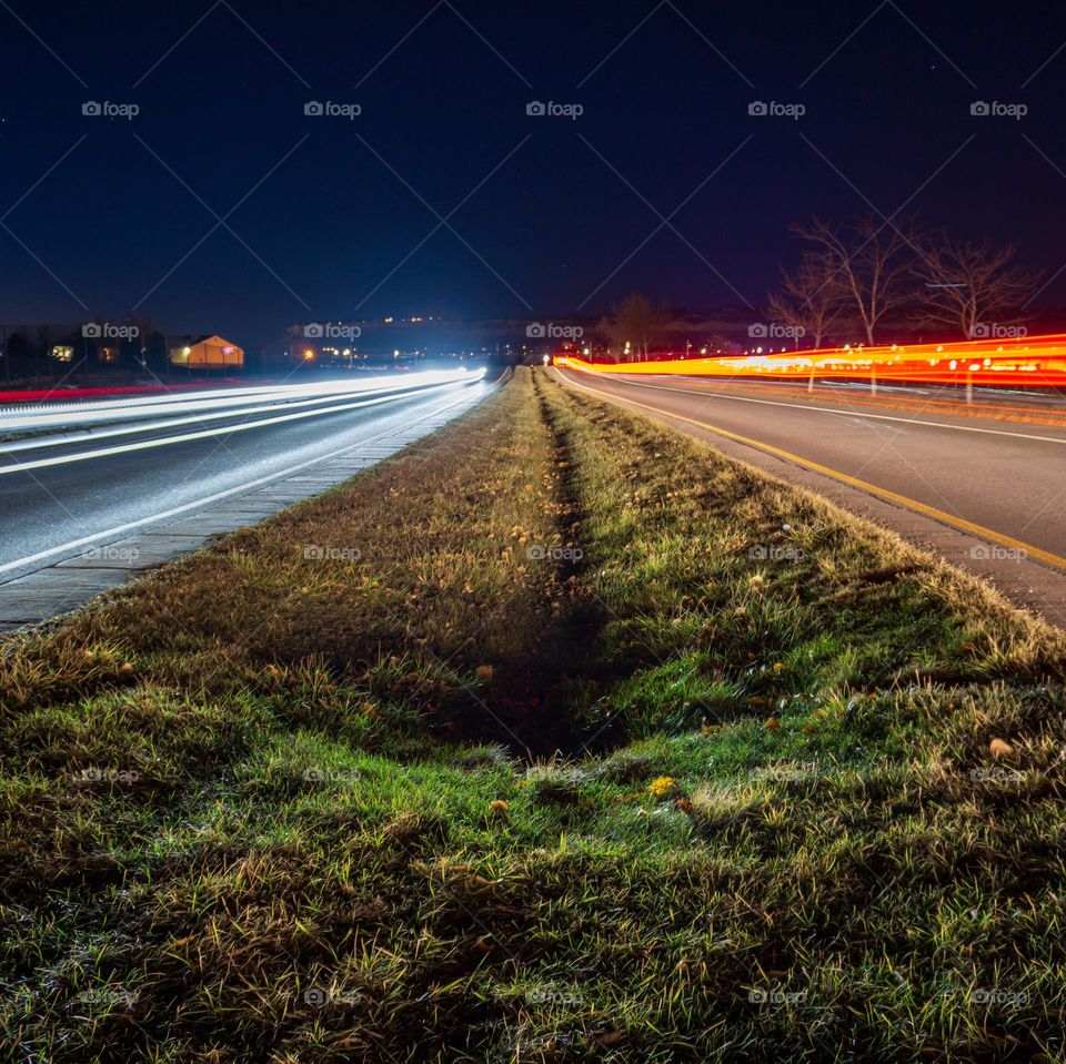 Caught in long exposure 