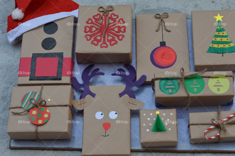 Creative Christmas gift packing!