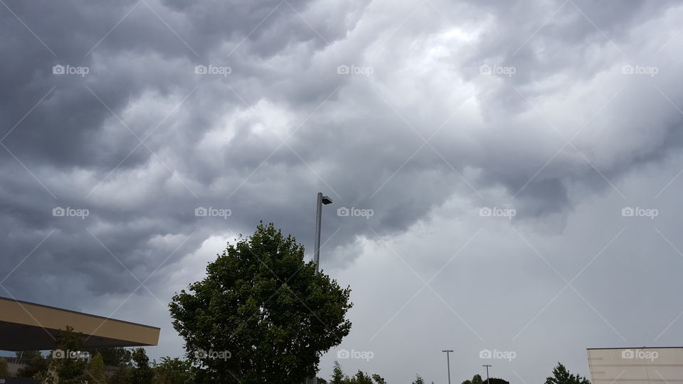 storm clouds