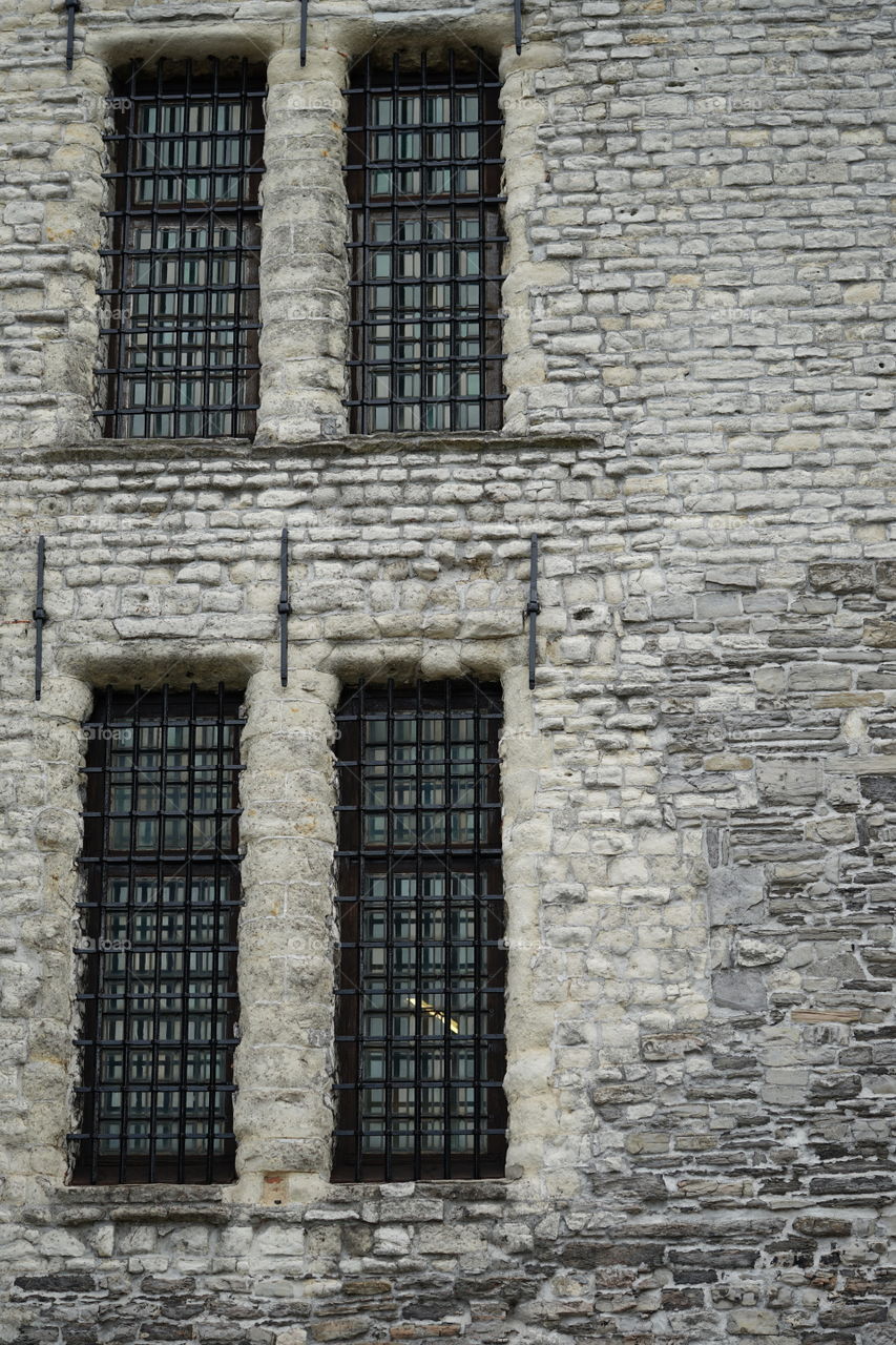 Facade of an old building