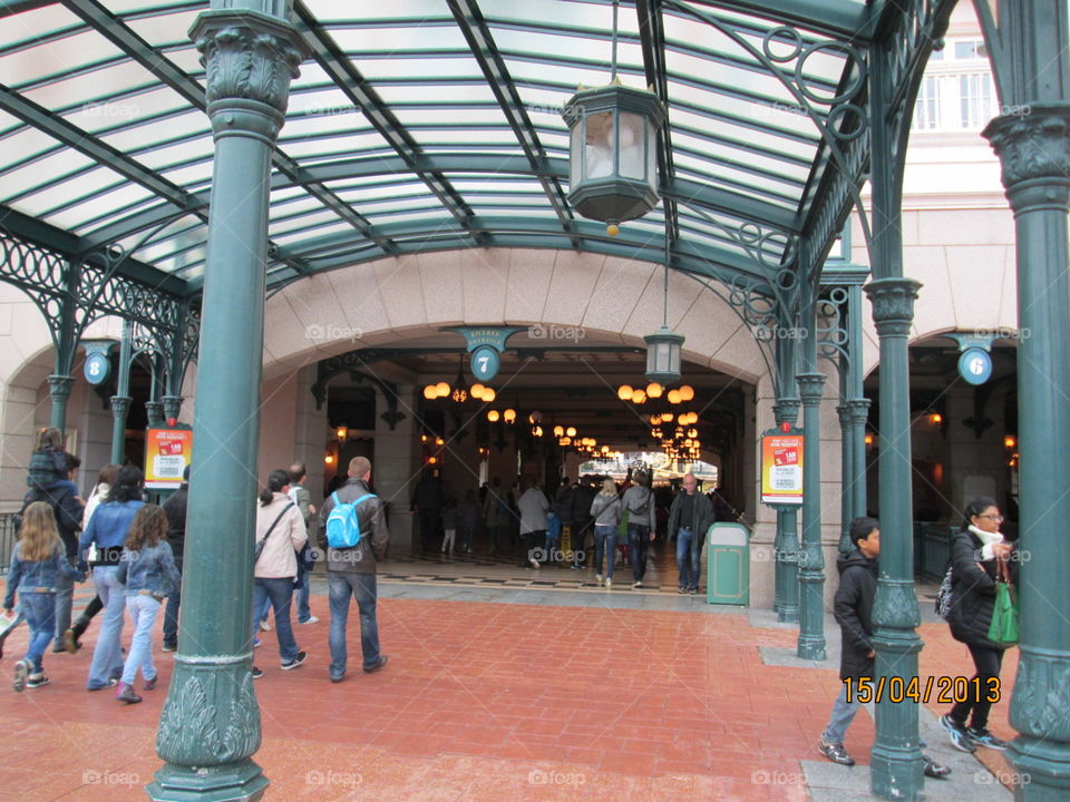 Entrance Lobby Disneyland