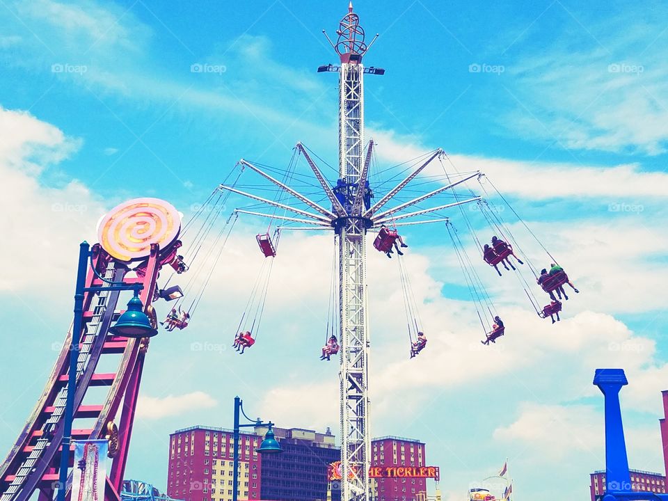 Fun ride-Amusement Park.