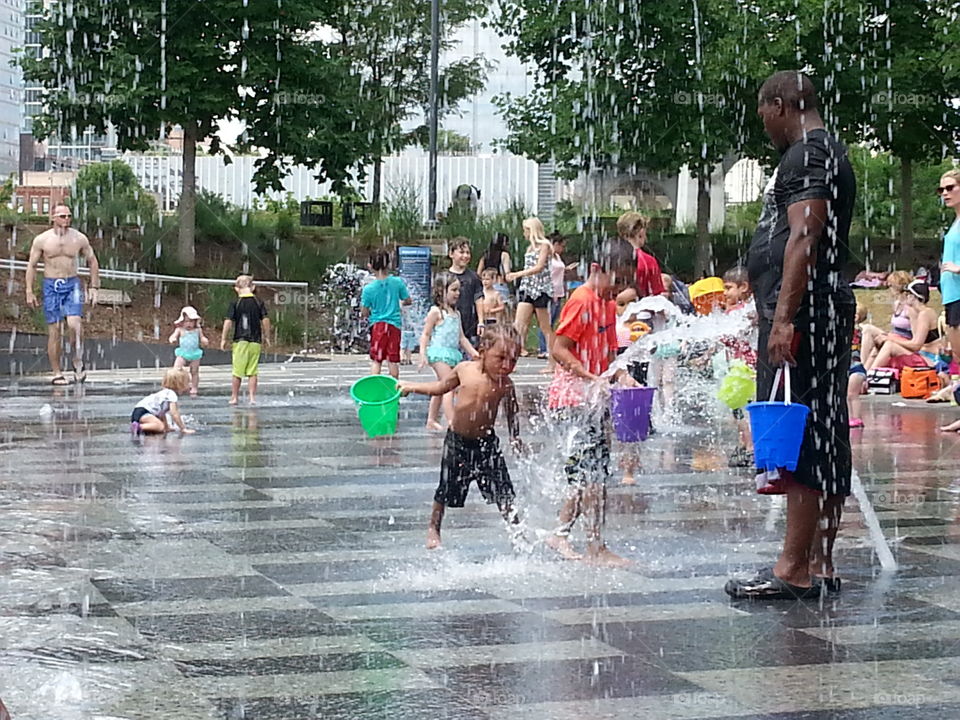 People, Water, Fun, Child, Wet