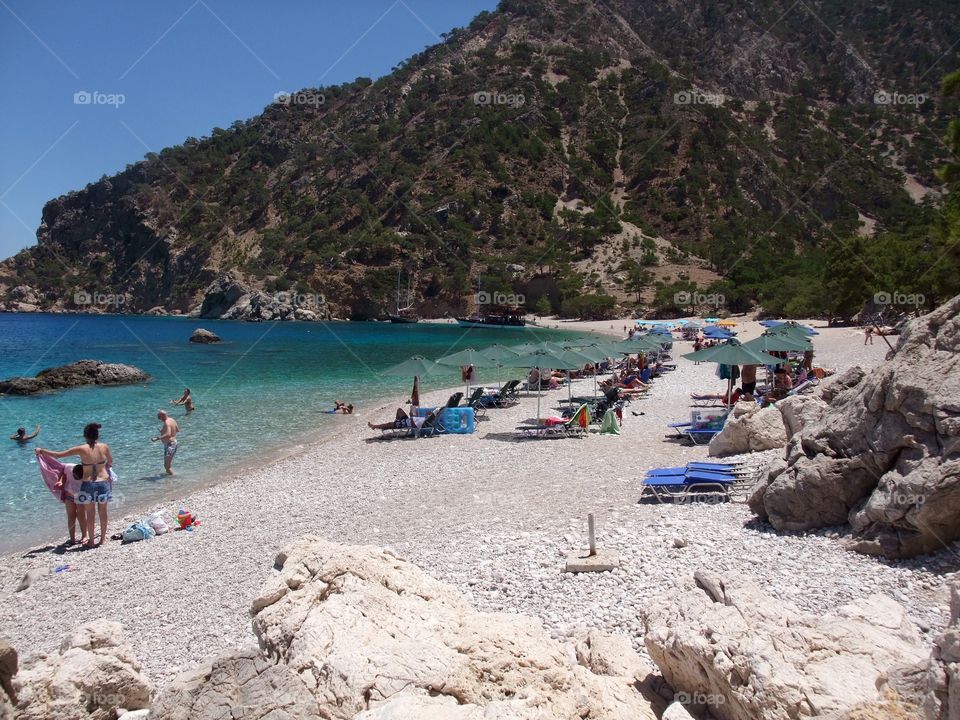 Idyllic beach 