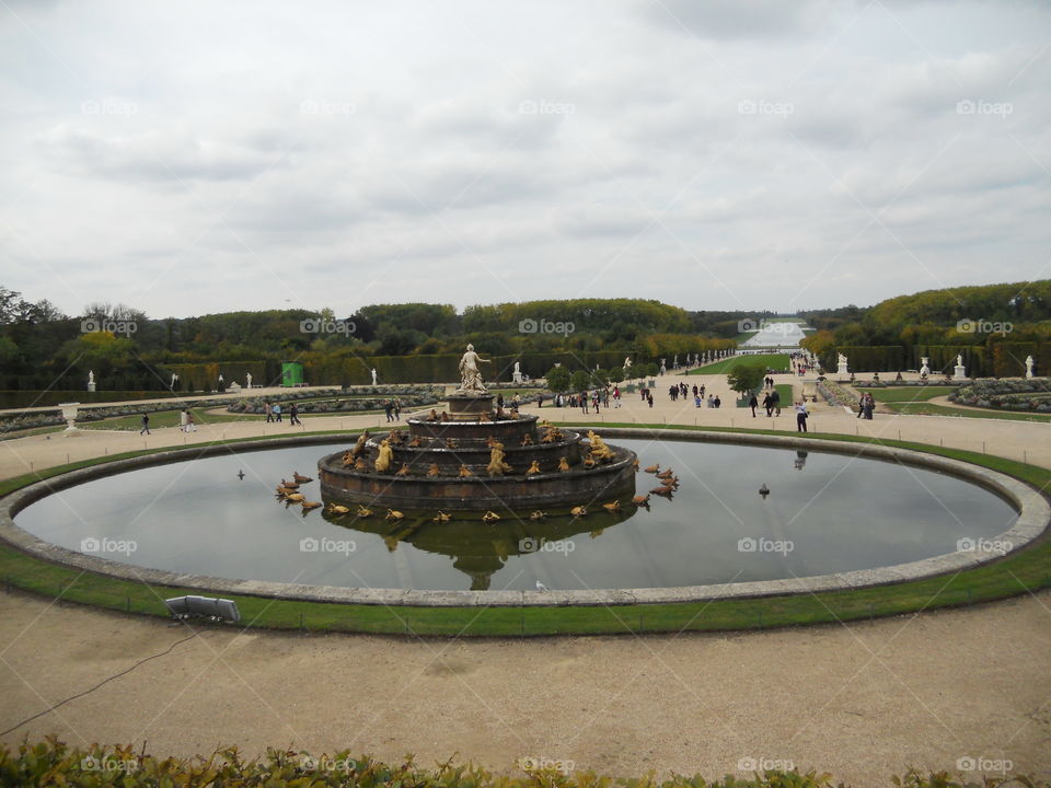 Fontaine in Versailles
