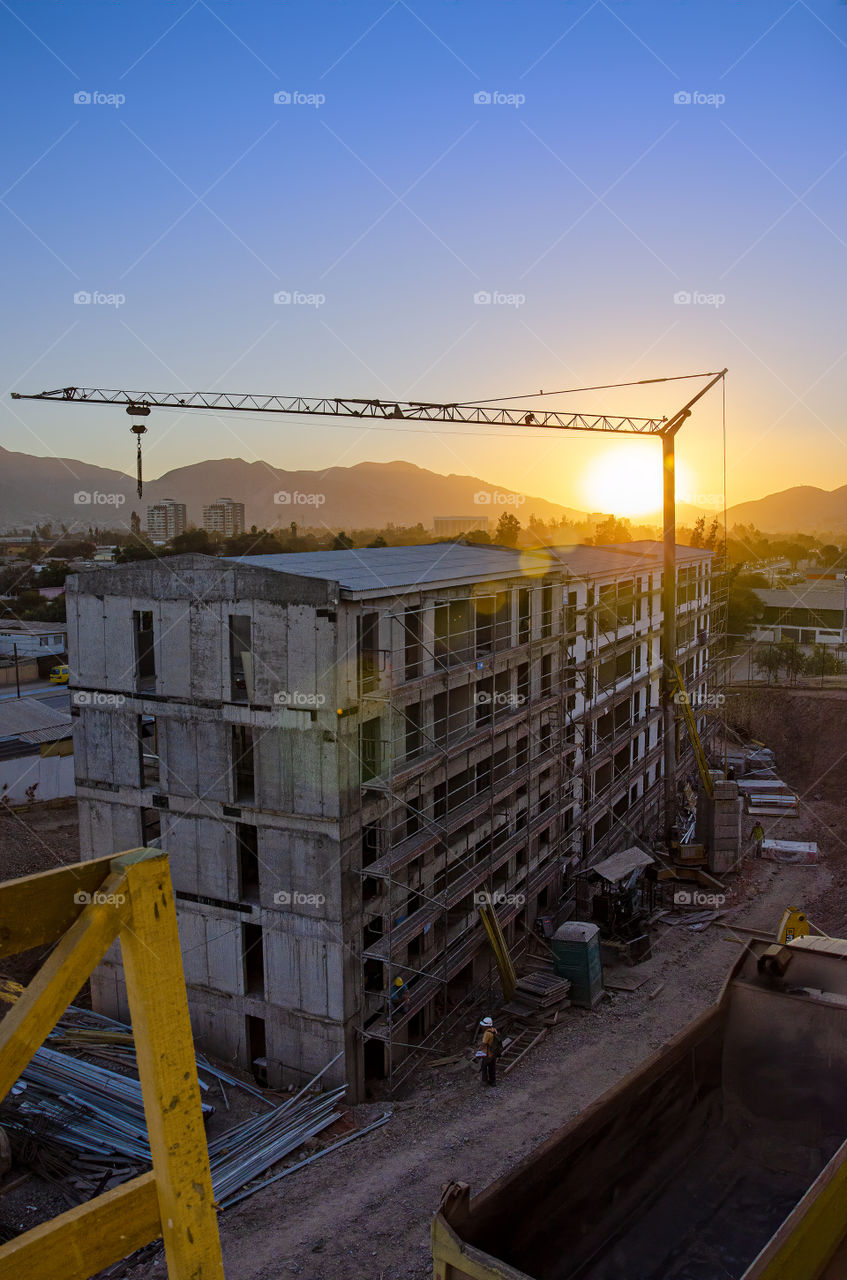 Building under construction