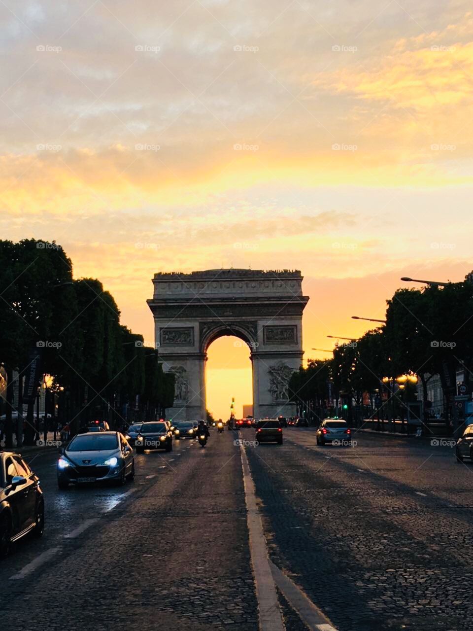 Paris, Arco do Triunfo 