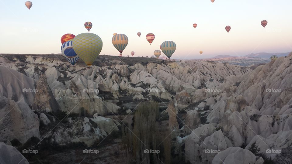 Turkish balloon ride