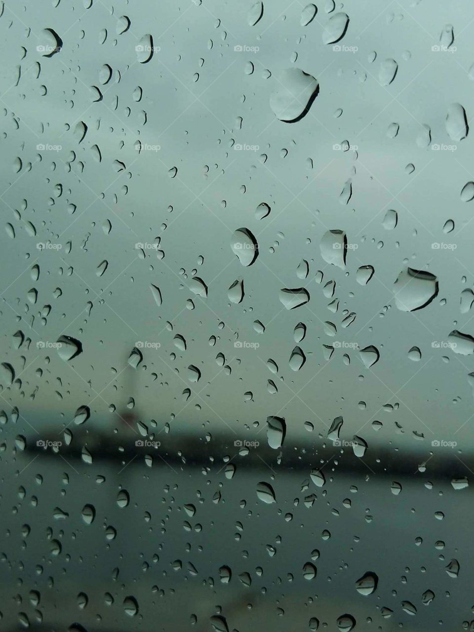 Blurred window By the rain drops...!!!!!!!!!