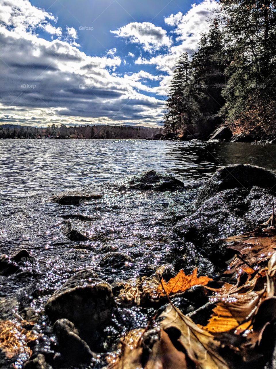 view of the lake