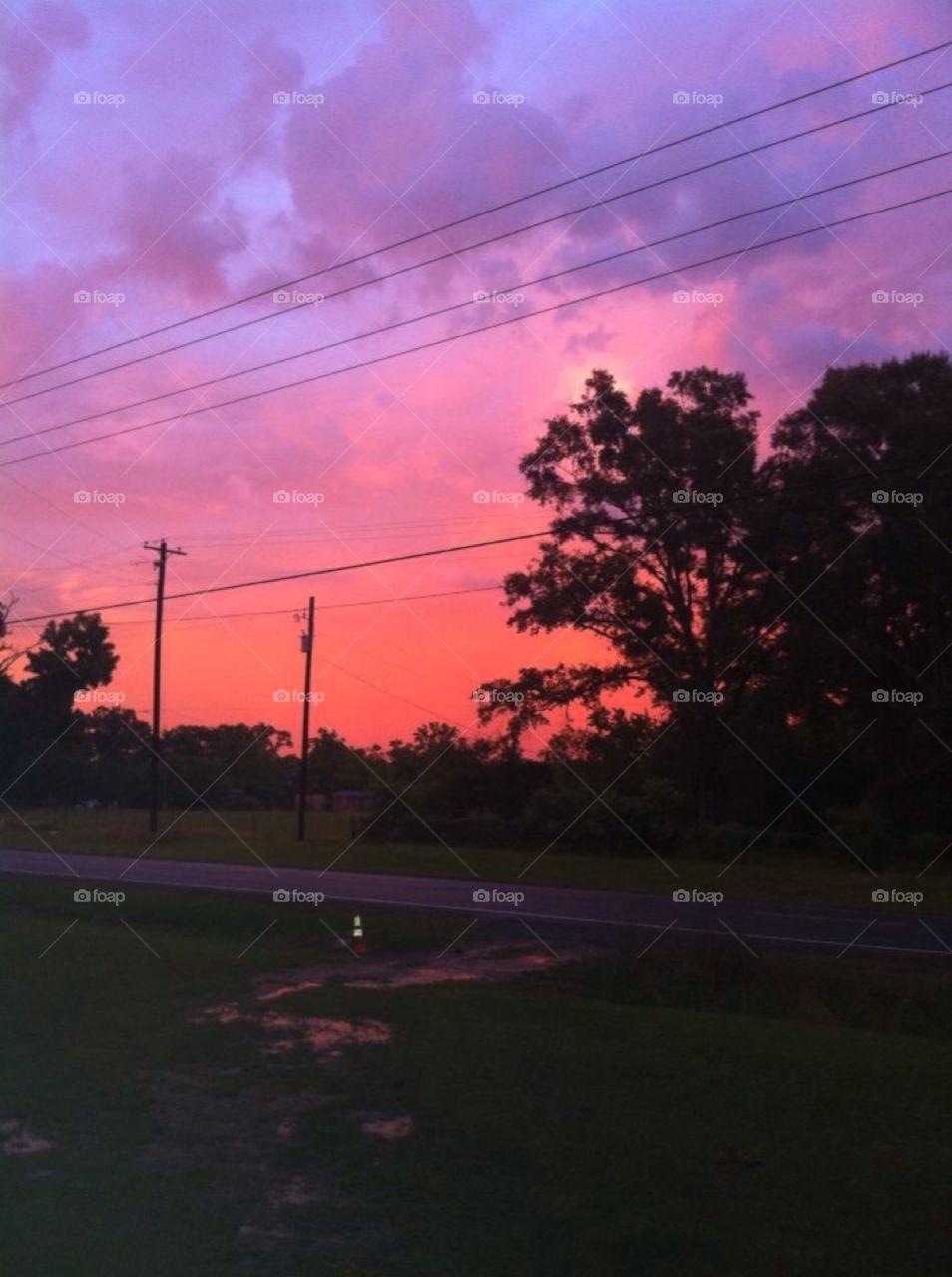 Louisiana sunset