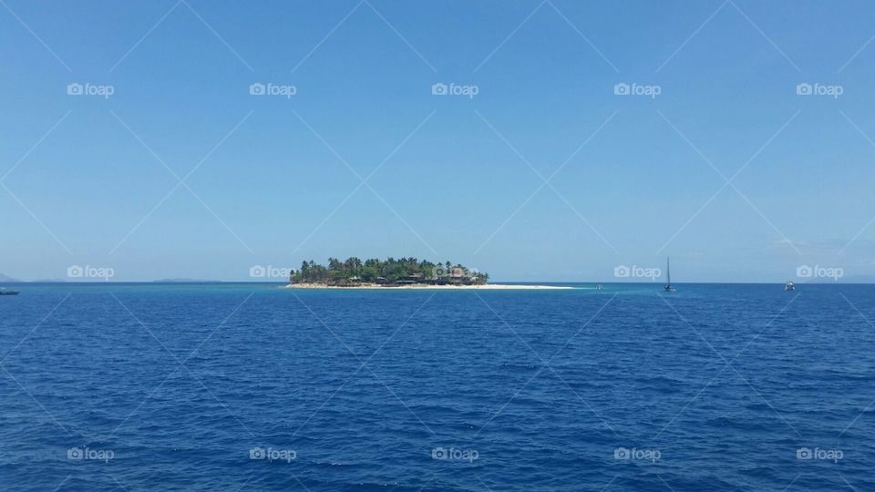 Fiji islets landscape 