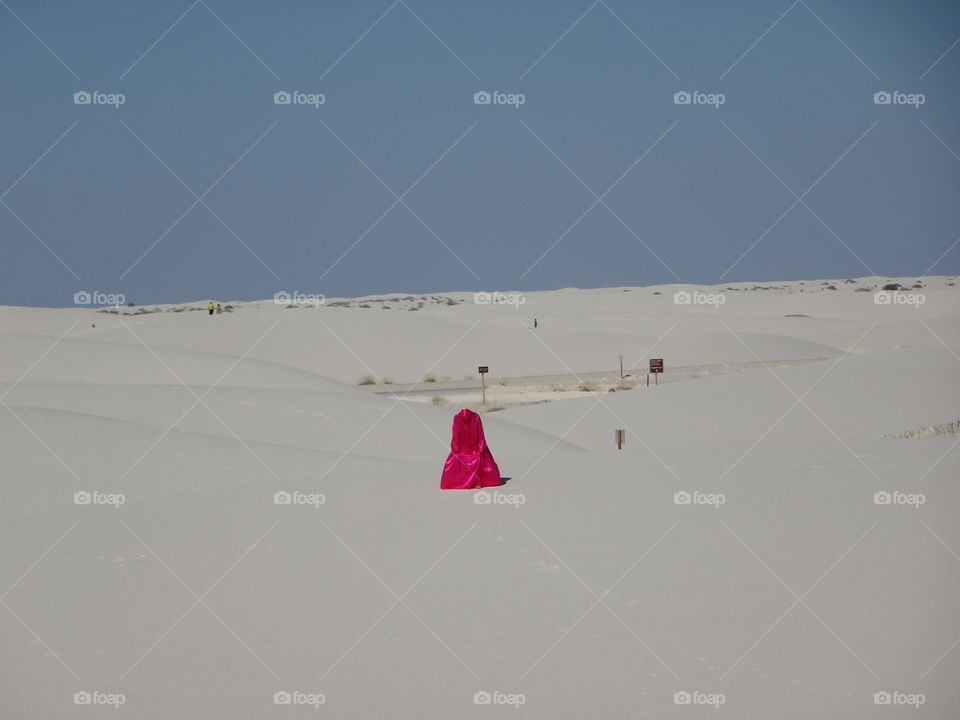 Pink Cape in the Sand