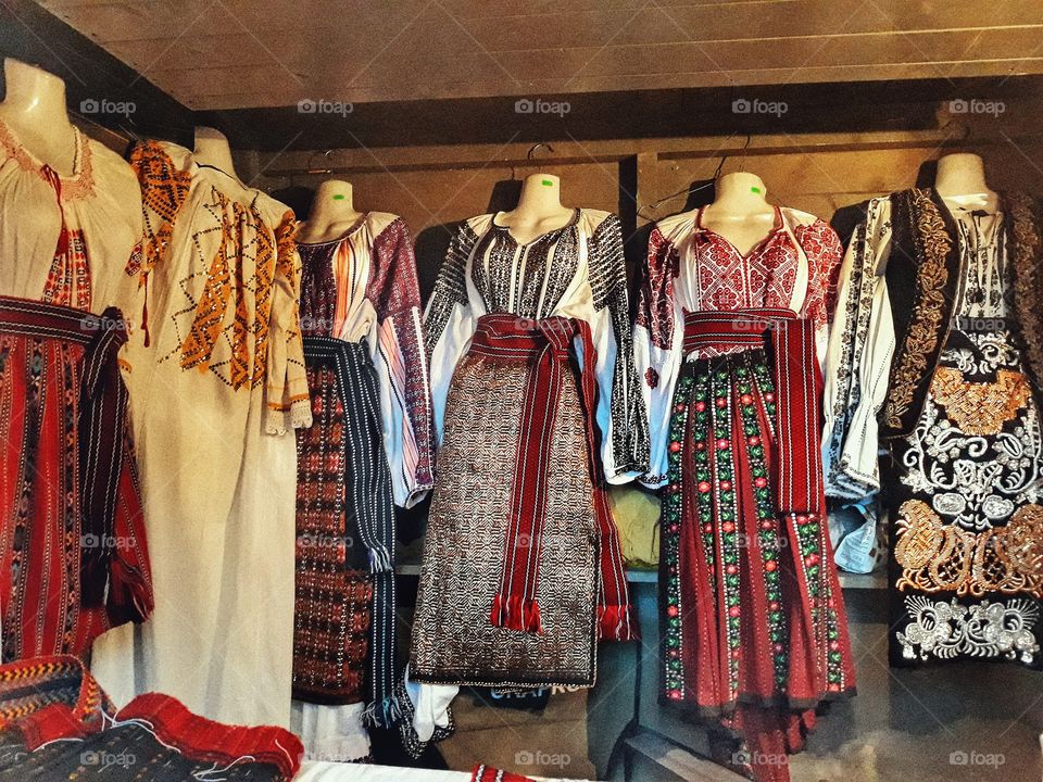 Traditional Romanian costumes