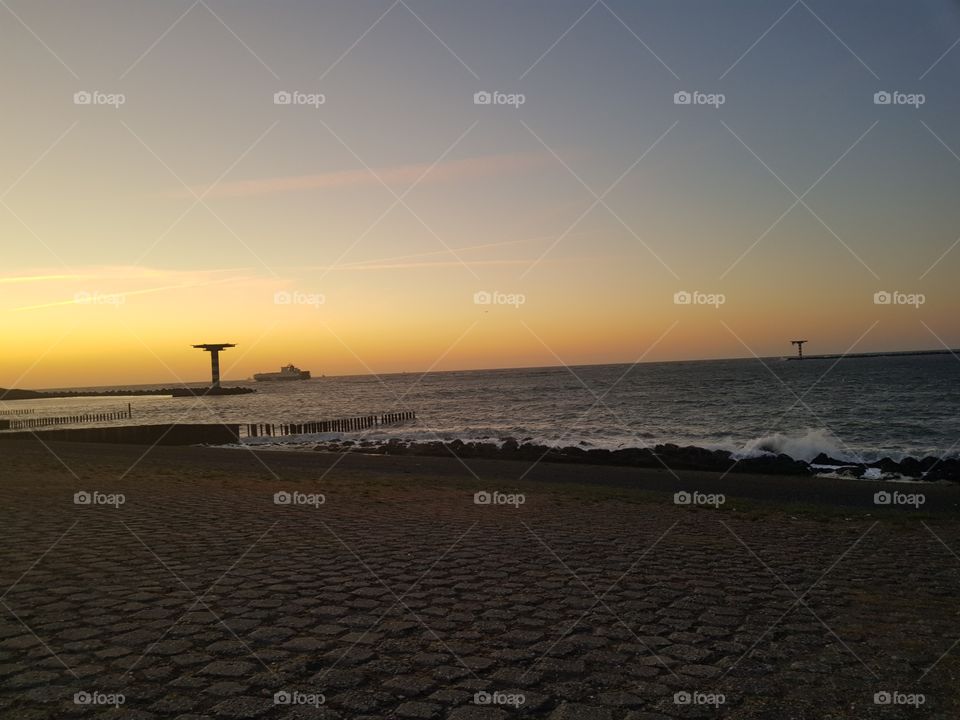 Maasvlakte in Nederland