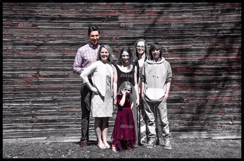 Family Easter picture