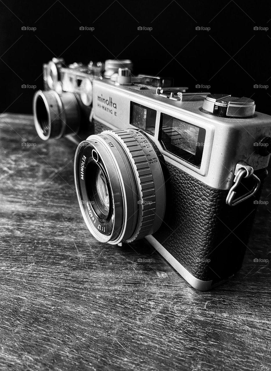 Old vintage camera 