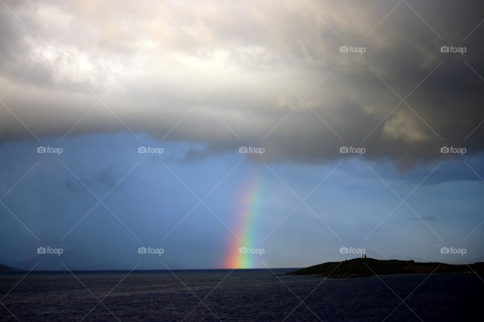 Rainbow in the Caribbean