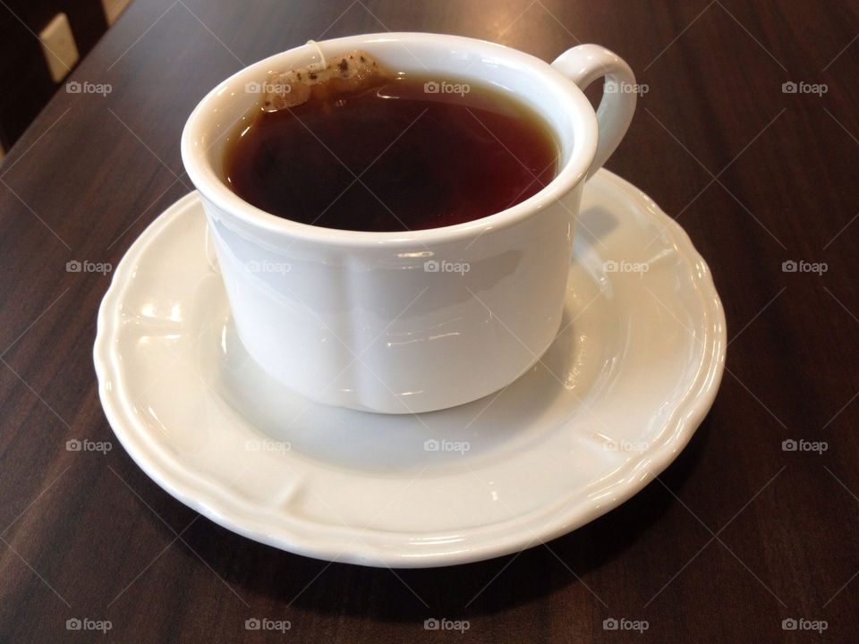 cup table red white by hkjohan