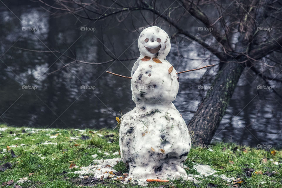 A Dutch snowman 