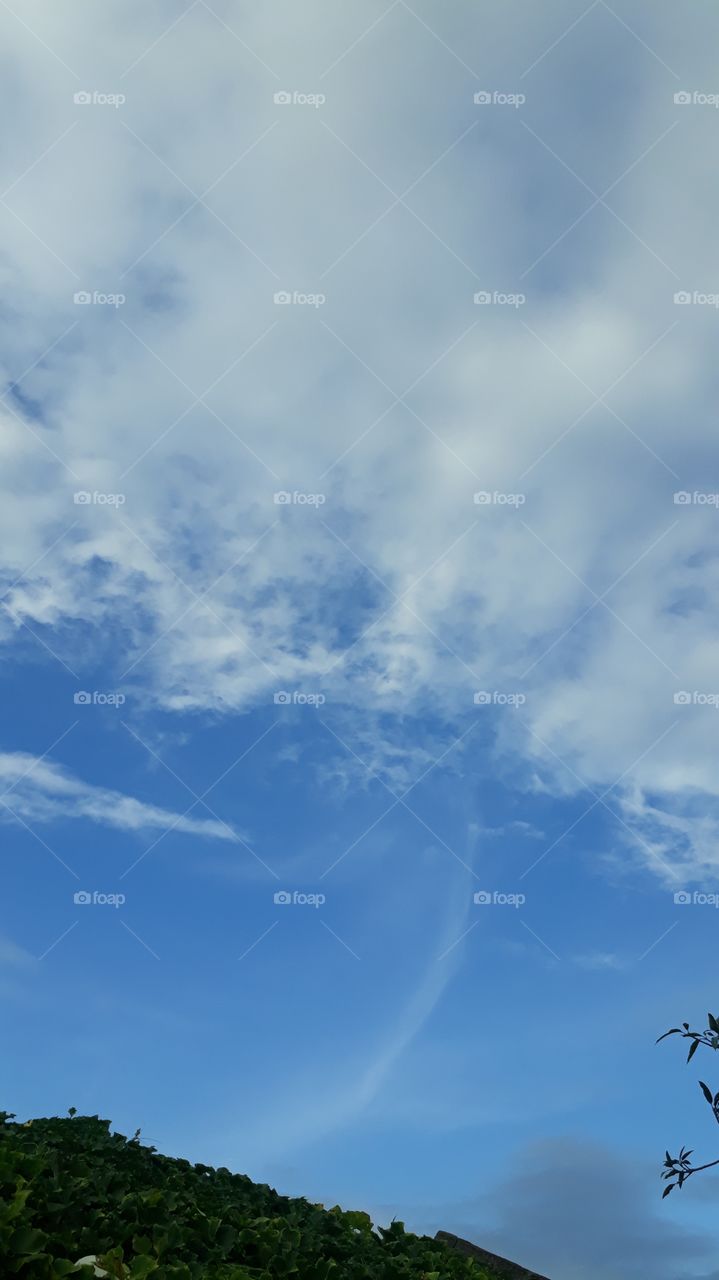 Beautiful sky and cloud in the sky