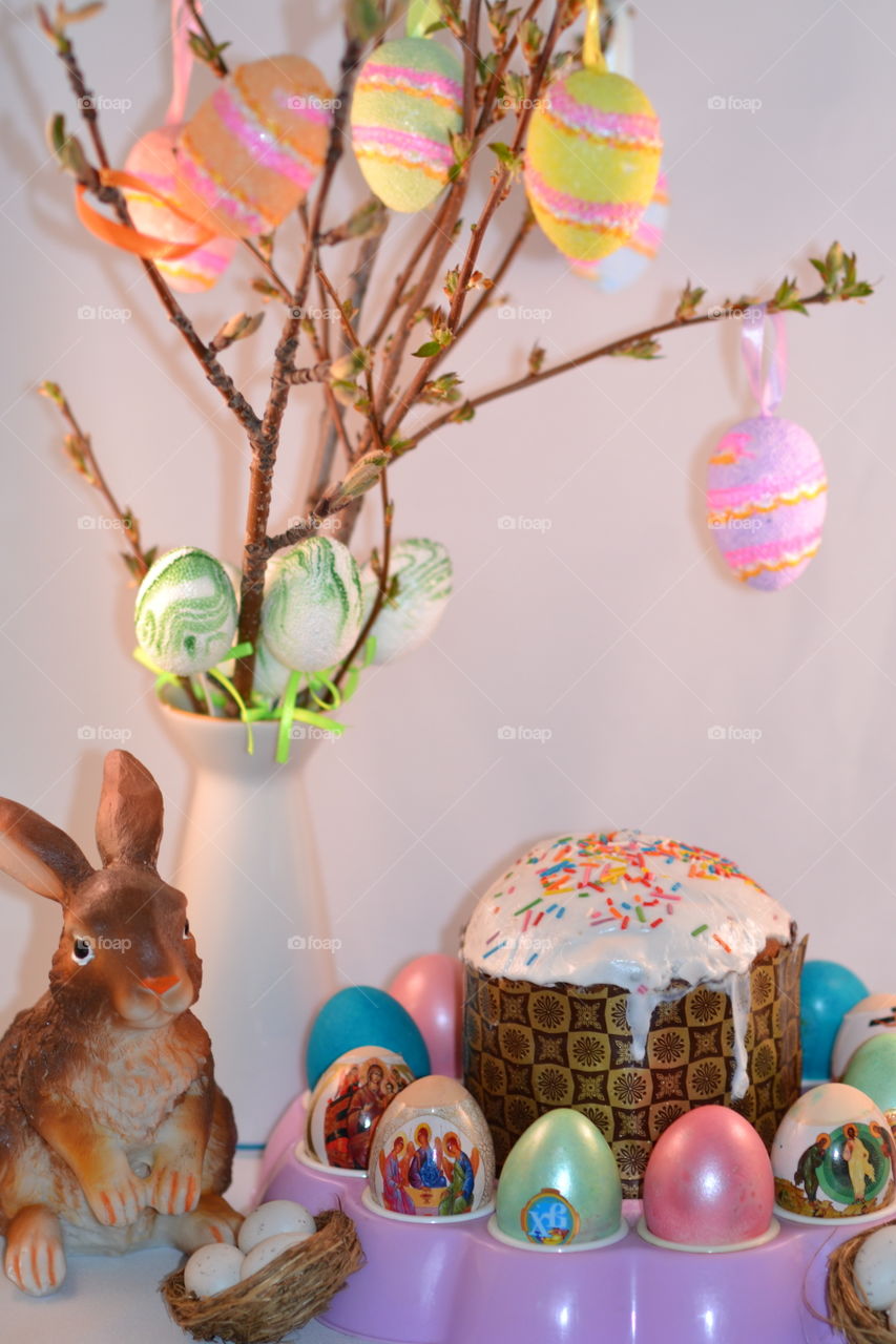 Easter still life