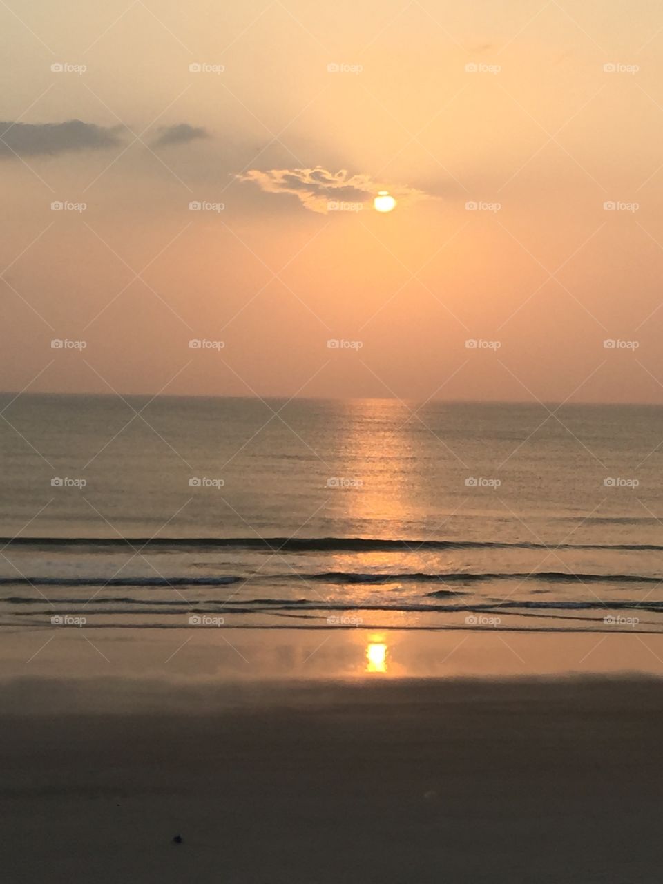 Sunrise. Daytona beach sunrise