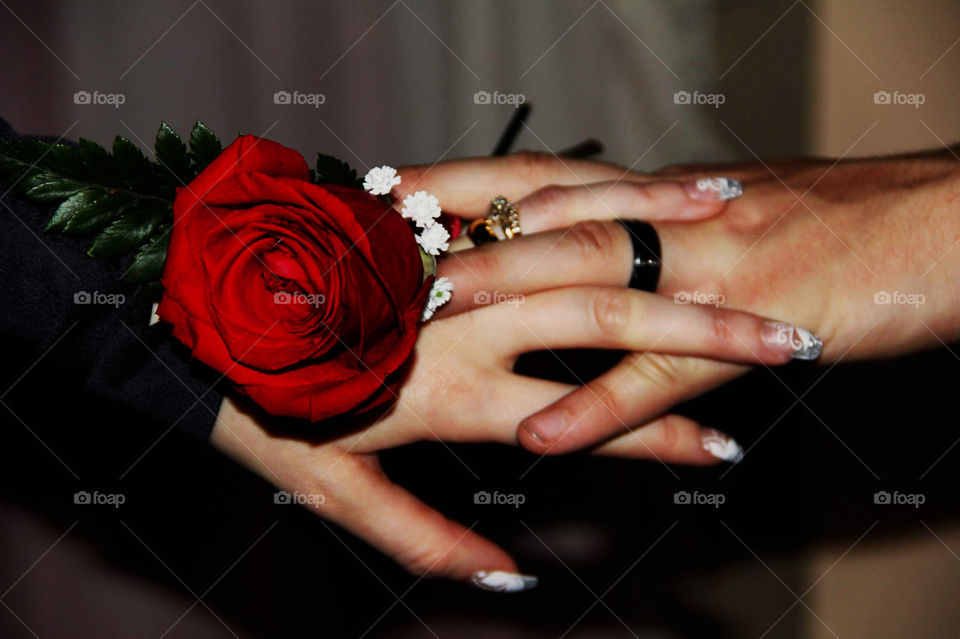 With these rings I thee wed