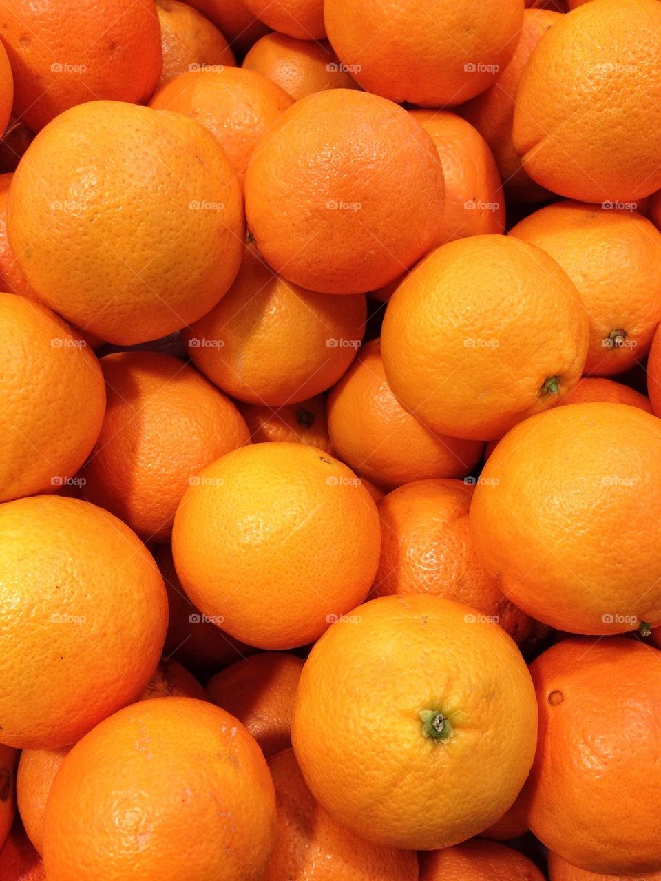 Oranges fruit in market