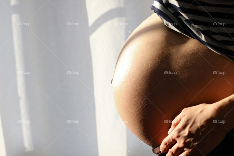 Almost there . Mother to be