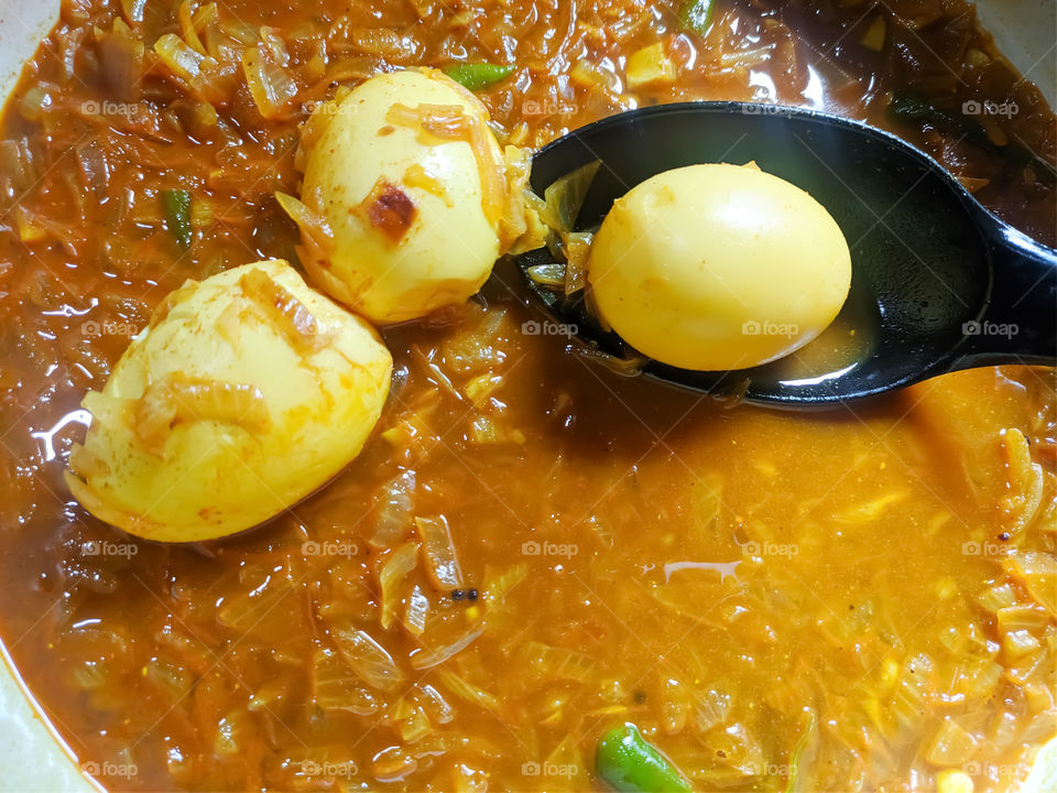 Spicy Egg Curry