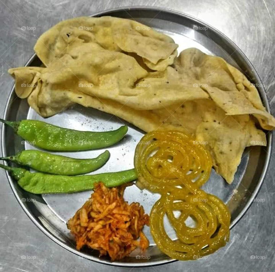 Fafda Jalebi