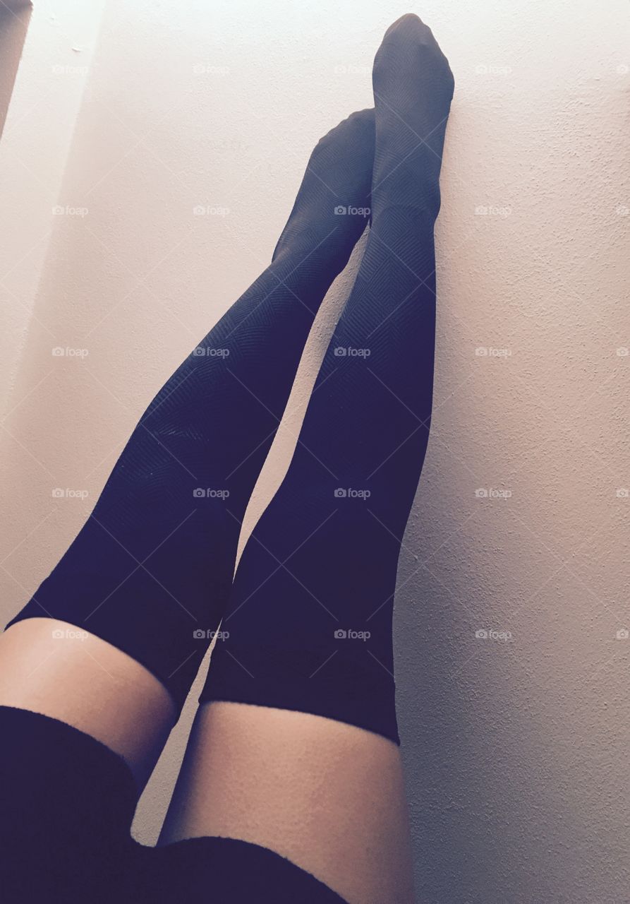 Legs and socks