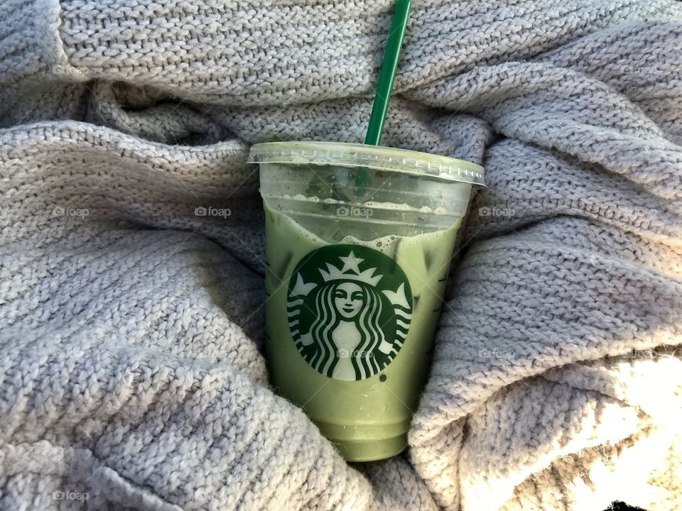Iced Green Tea Latte is perfect for any weather 