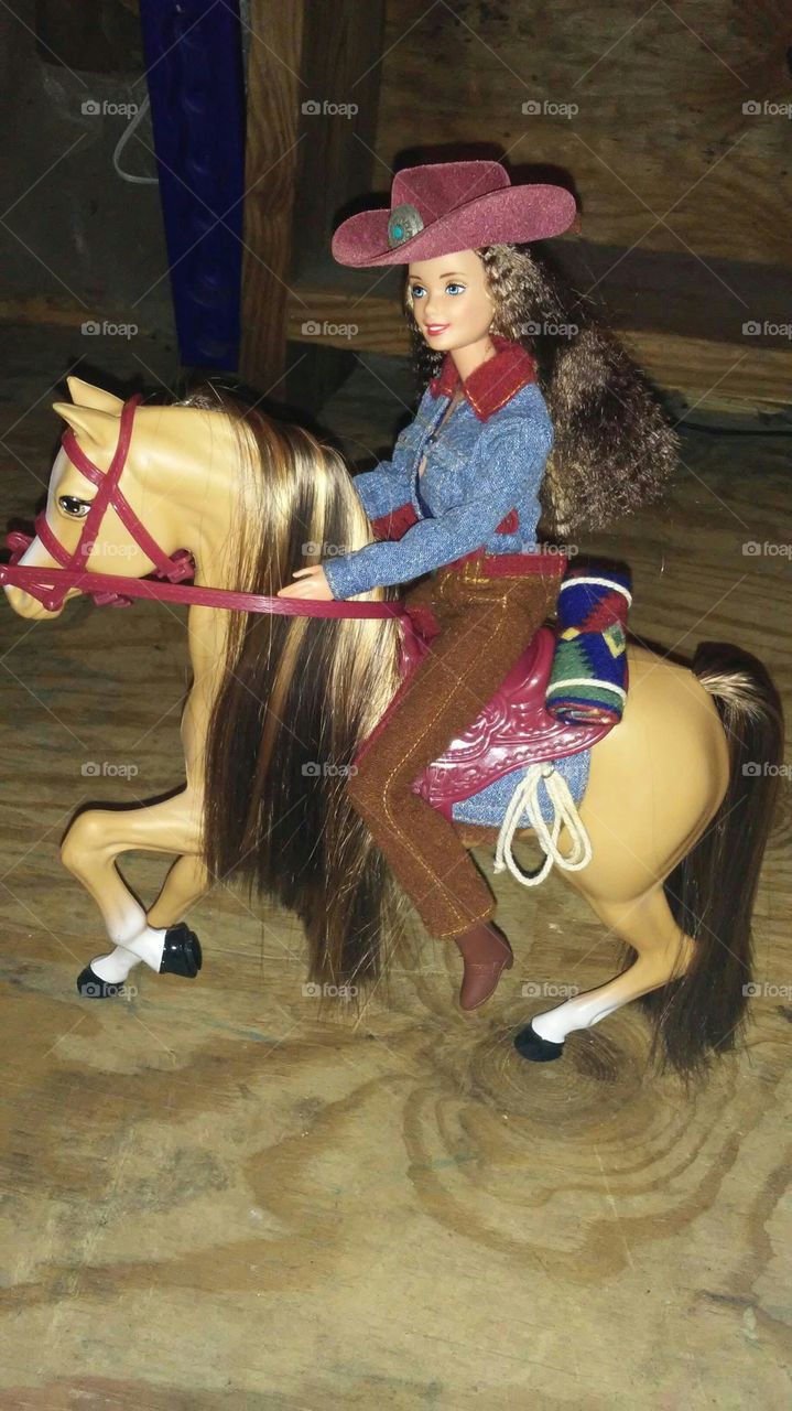 Cowgirl Barbie