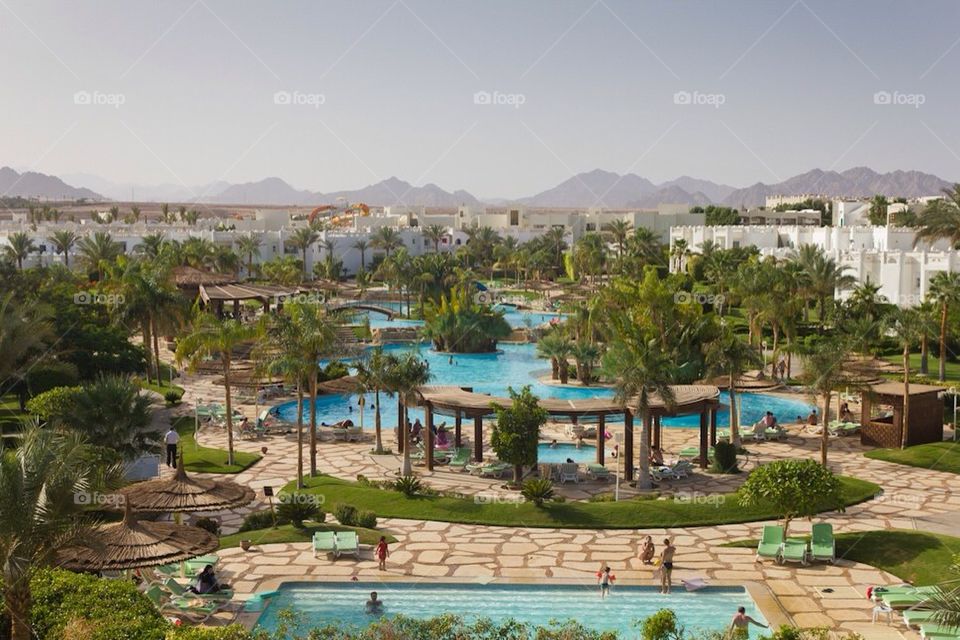 A resort in Egypt.