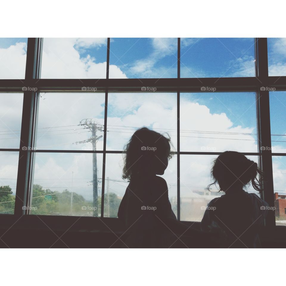 Girls in the window