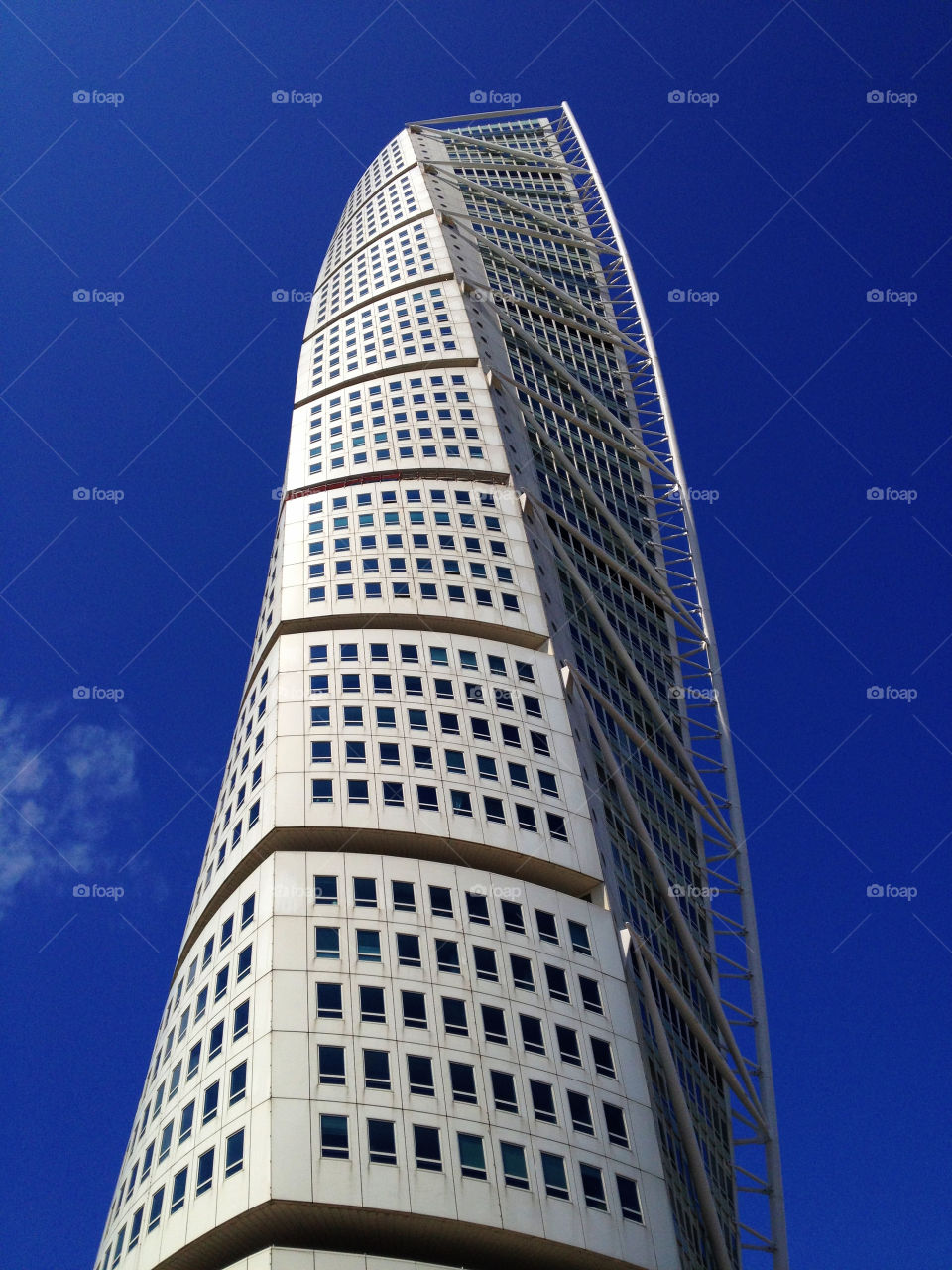 sky malmö sweden blue by a.bondesson