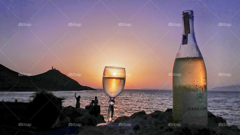 Sunset from the Knidos. Knidos or Cnidus was a Greek city in ancient Caria and part of the Dorian Hexapolis, in south-western Asia Minor, modern-day Turkey. It was situated on the Datça peninsula, which forms the southern side of the Sinus Ceramicus,
