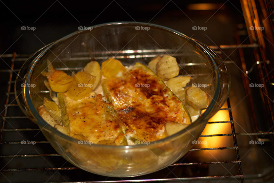 cooking zucchini in the oven