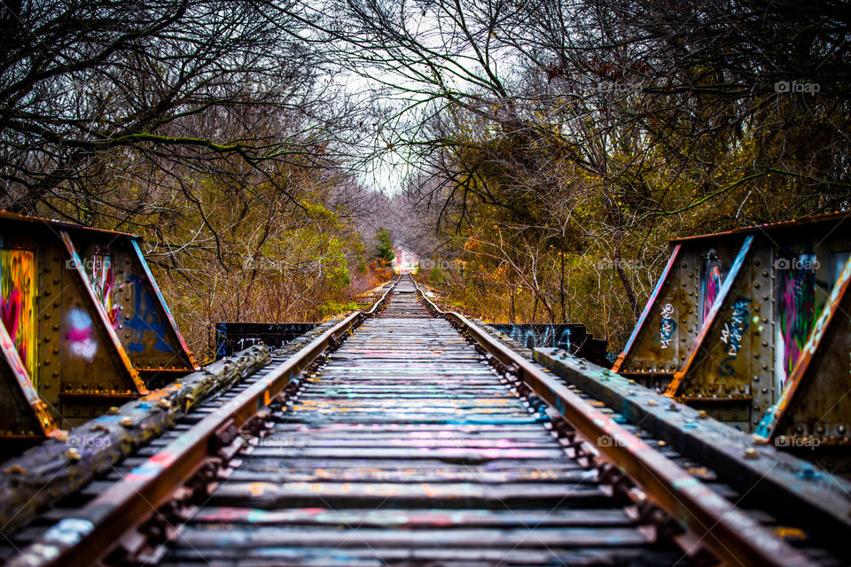 Railroad. Tracks to no where