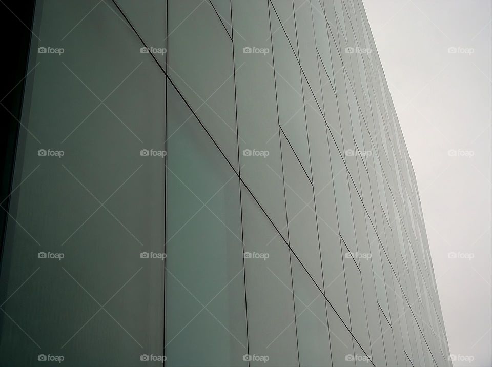 Glass facade