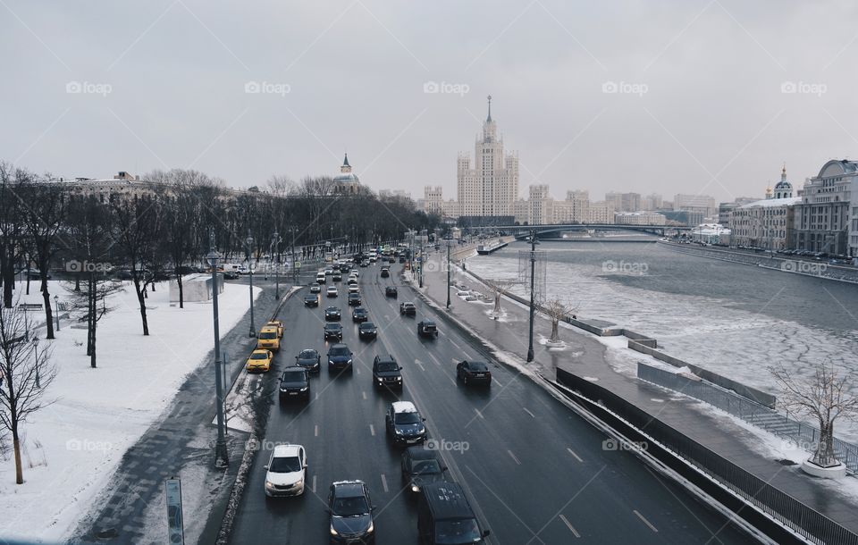 Moscow traffic