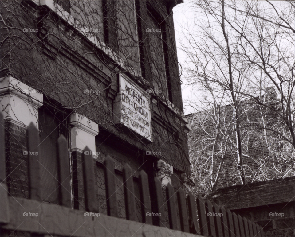 city gray fence urban by squishypie