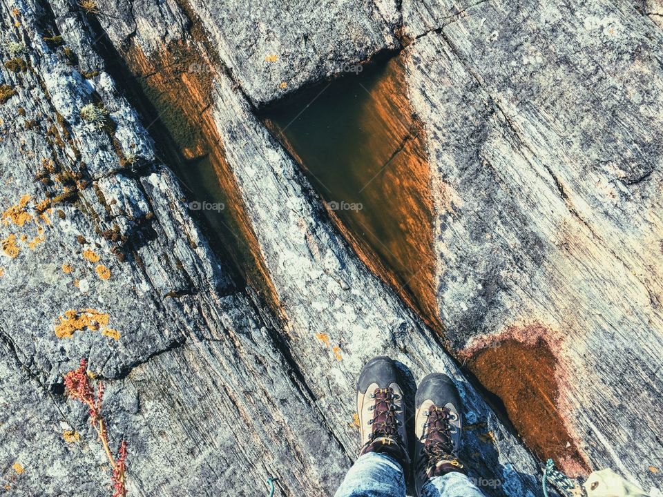 Feet view 