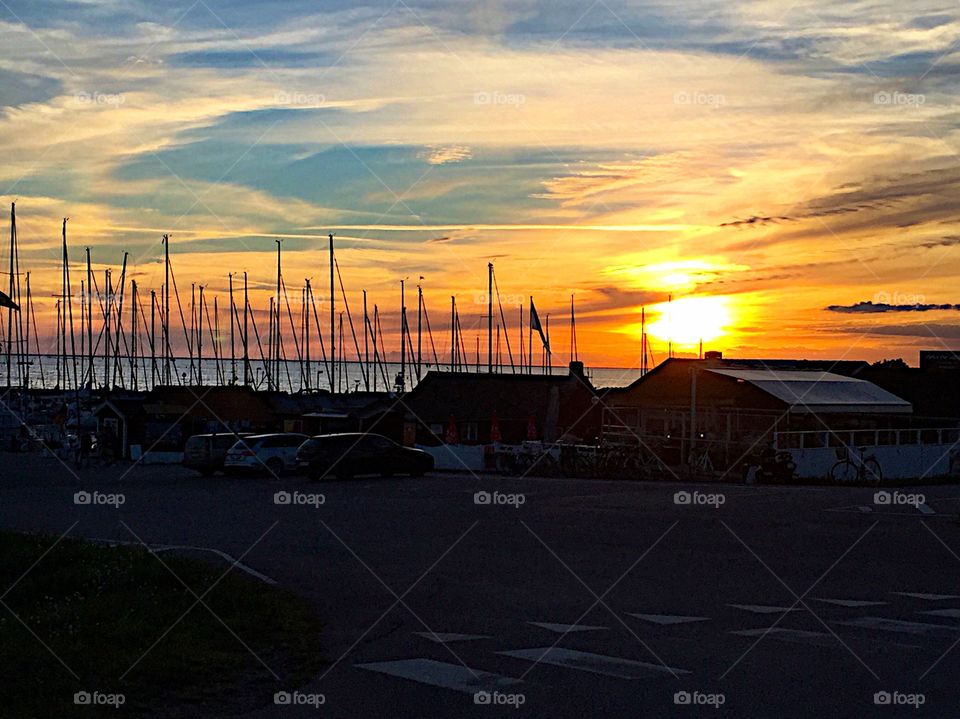 Sunset in Öland!