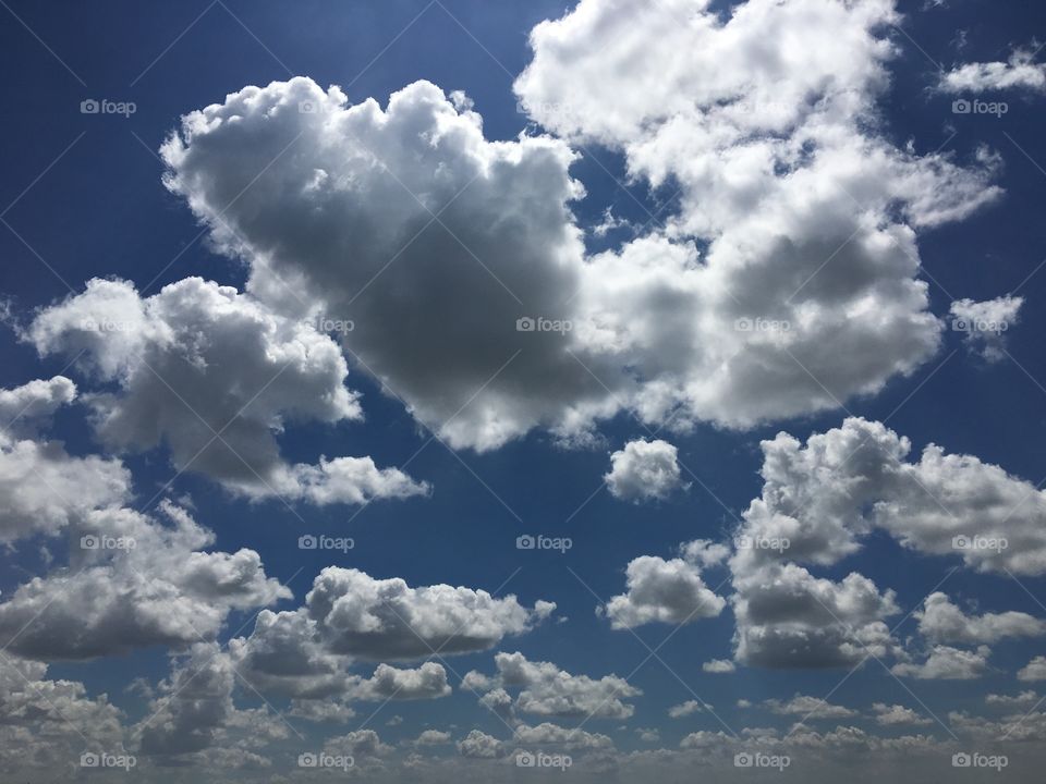 Blue sky's & clouds 
