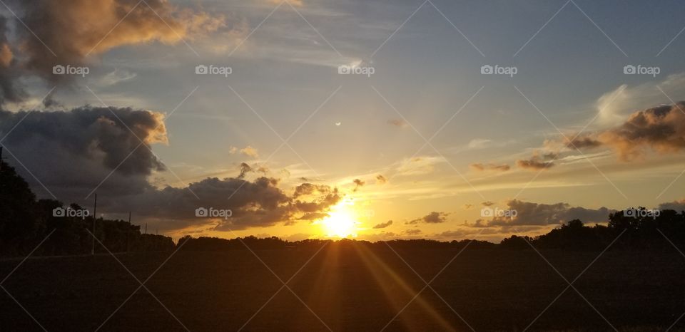FL sunsets West coast of FL
