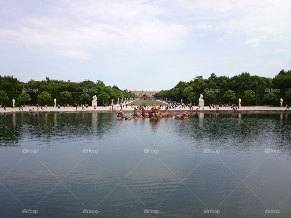 Paris, Versailles palace and gardens