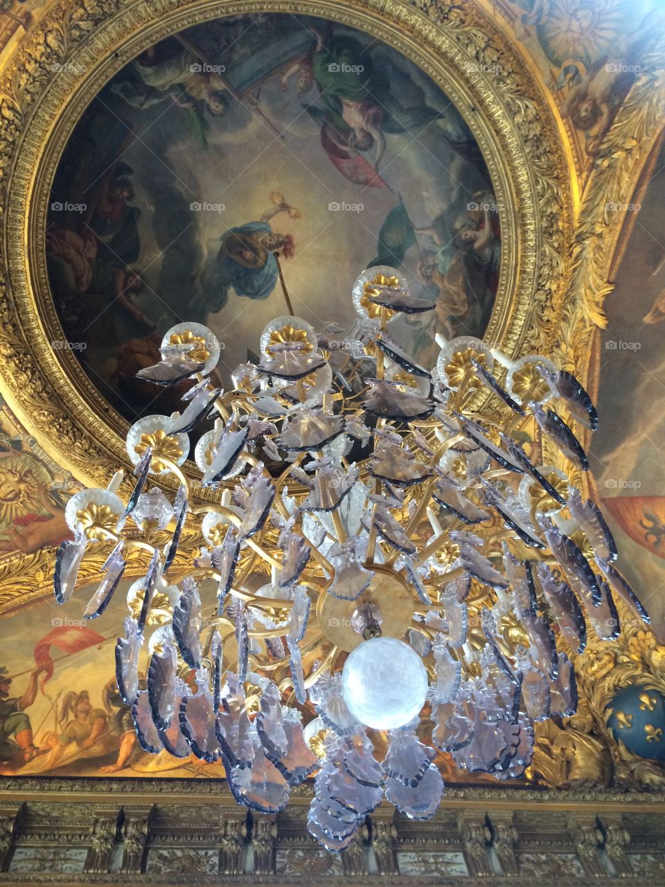 Crystal. Versailles Chateaux, Paris, France
